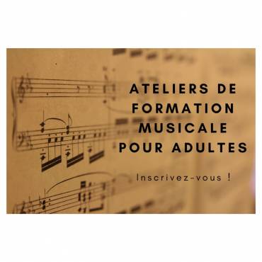 Ateliers de formation musicale pour adultes