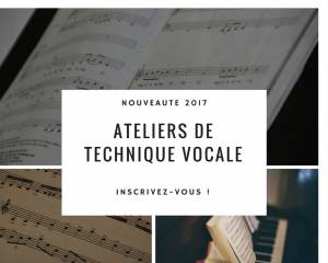 Ateliers technique vocale