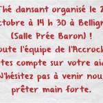 Thé dansant belligné 21 octobre 2018