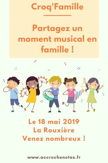 Croq’Famille à La Rouxière le 18 mai prochain !