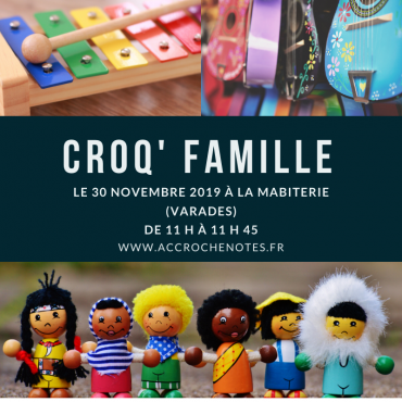 Croq’Famille à Varades le 30 novembre 2019 !