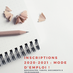 Inscriptions accroche notes 2020-2021