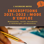 inscriptions 2021 2022 accroche notes loireauxence