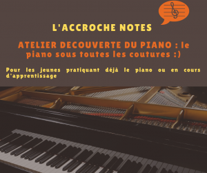 atelier découverte piano Accriche notes loireauxence