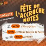 fête accroche notes 11 juin 2022