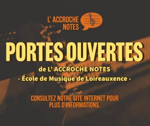 Portes ouvertes Accroche notes 2023