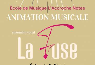 Animation Musicale A Capella La Fuse (ensemble vocal)